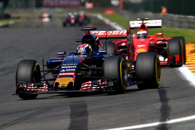 Verstappen Toro Rosso Spa