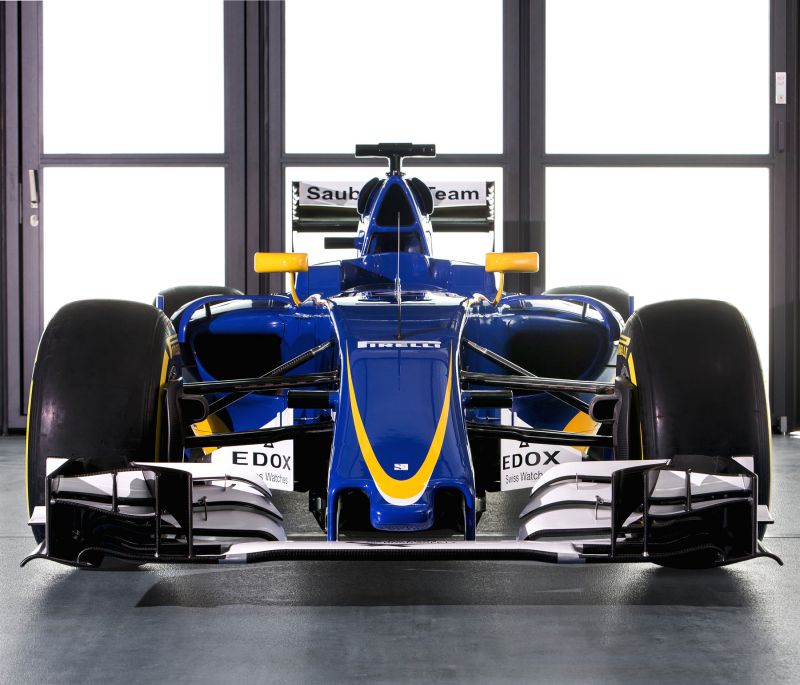 Sauber C35 launch