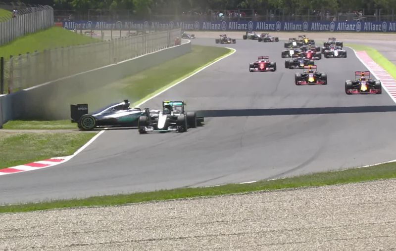 hamilton-rosberg-barcelona